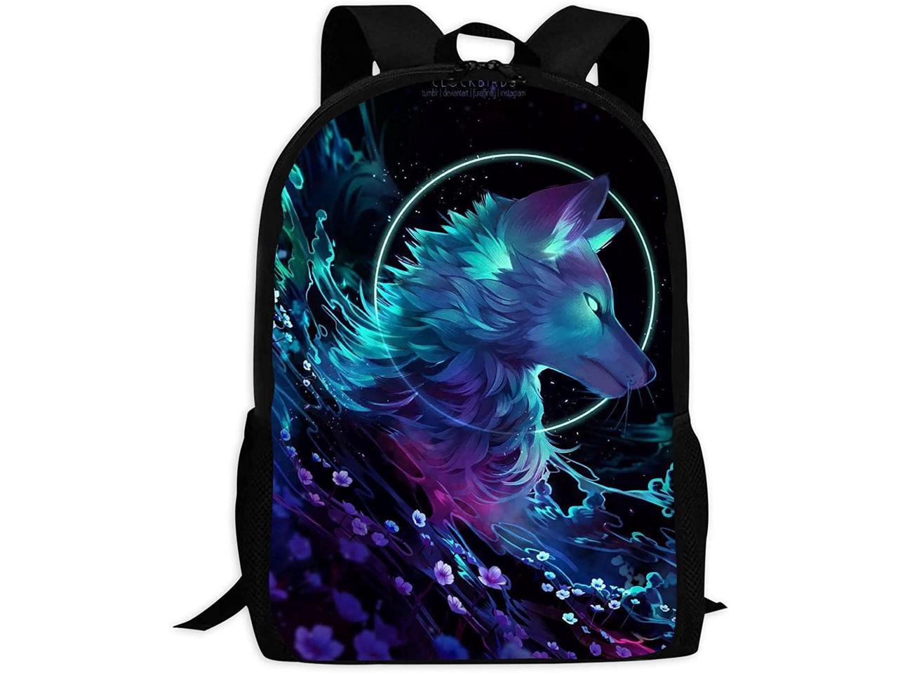 wolf backpacks for school