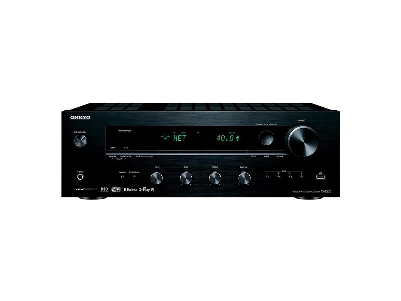 Onkyo TX8260 Network Stereo Receiver w/ WiFi & Bluetooth