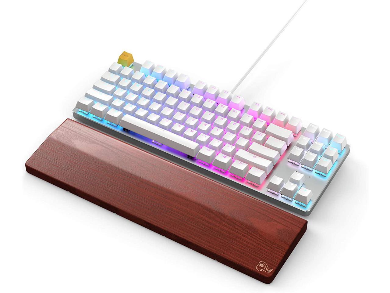 Glorious Gaming Wooden Wrist Rest TENKEYLESS (TKL) Brown