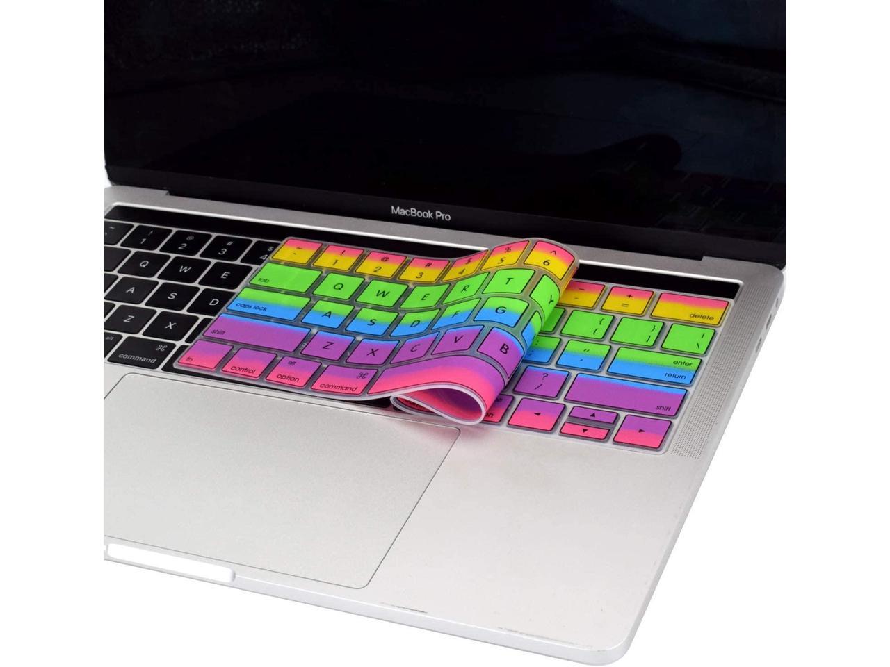 silicone keyboard cover macbook pro touch bar