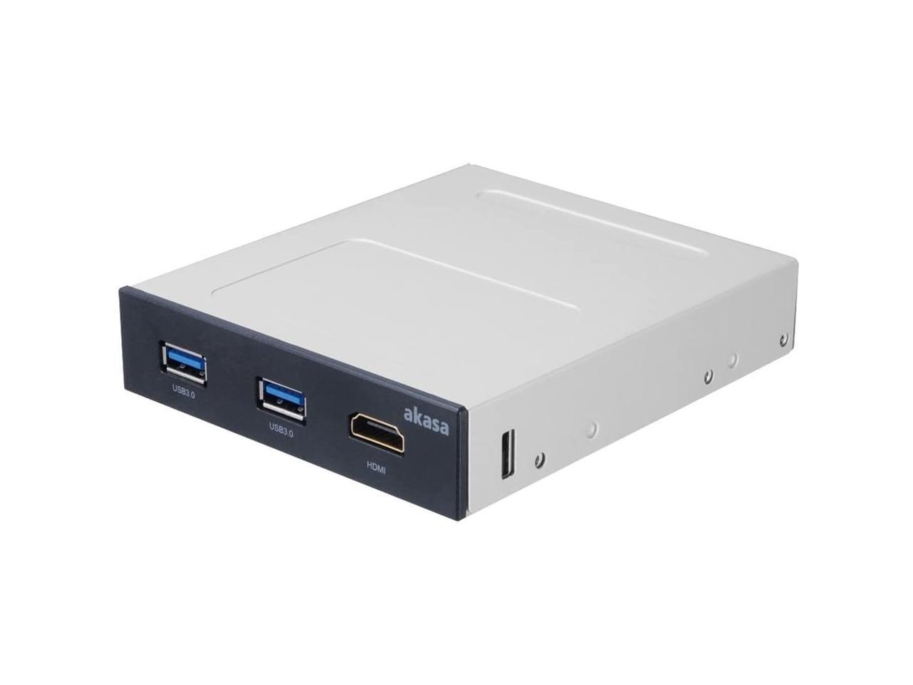 Akasa AK-ICR-19 InterConnect Pro 5S 5 Port USB 3.0 Panel 