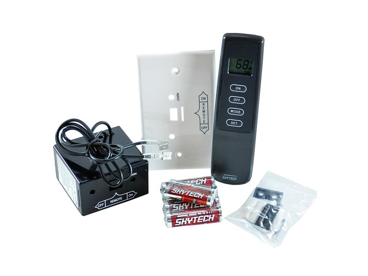 Home Fireplaces & Stoves Skytech 9800328 SKY1001 TH Fireplace Remote