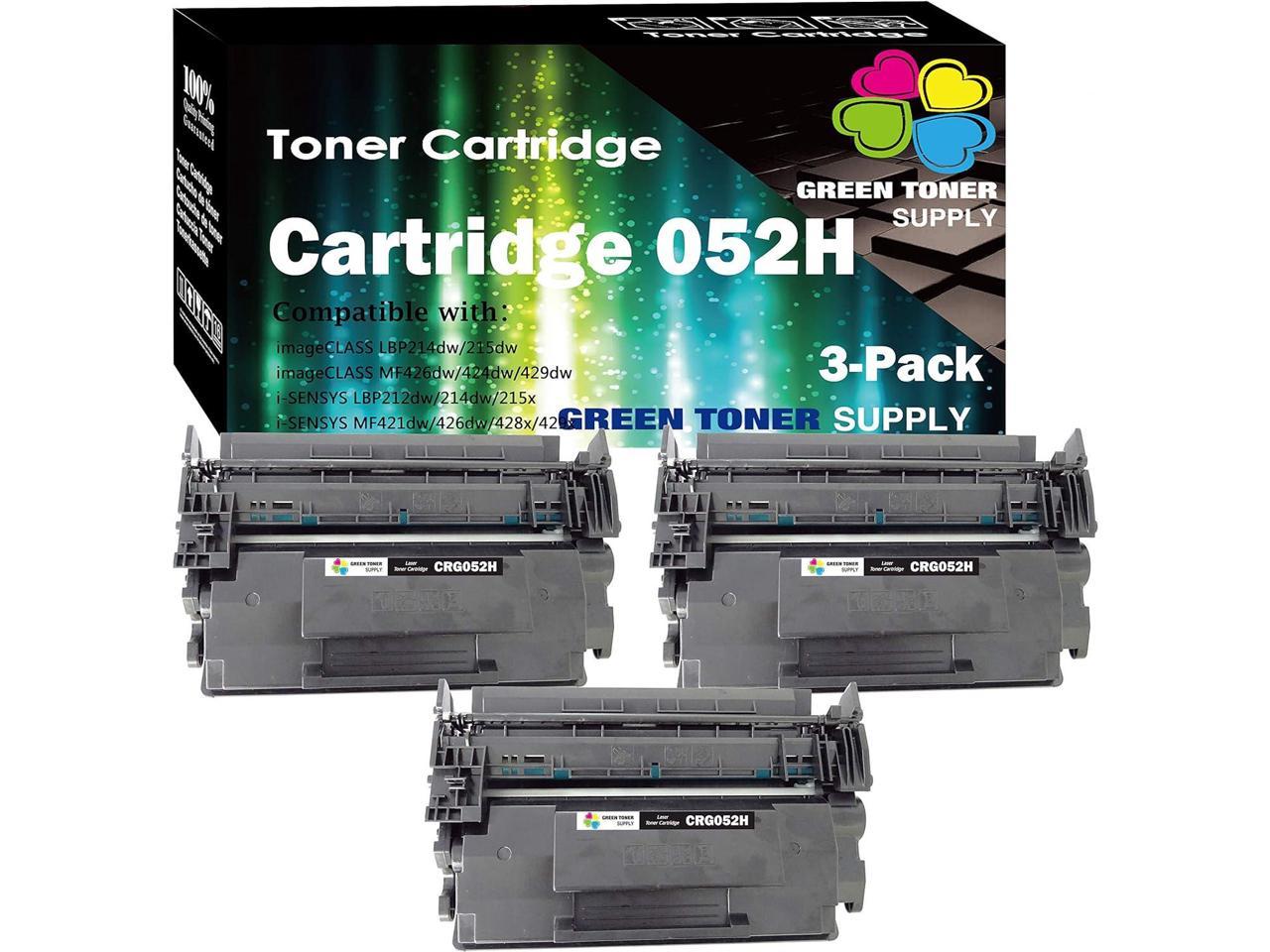1-Pack for use with ImageCLASS LBP214dw,LBP215dw,MF424dw,MF429dw,MF426dw Series Printers INK E-SALE Compatible Toner Cartridge Replacement for Canon 052 052H 