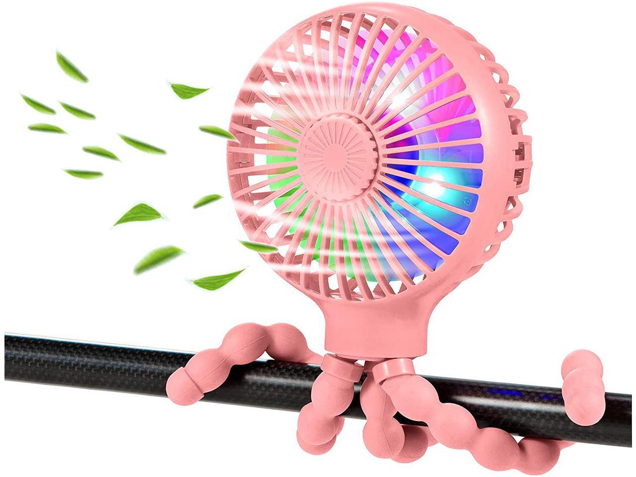 USB Fan  Personal Portable plugs into any USB no battery needed Flexable stem 