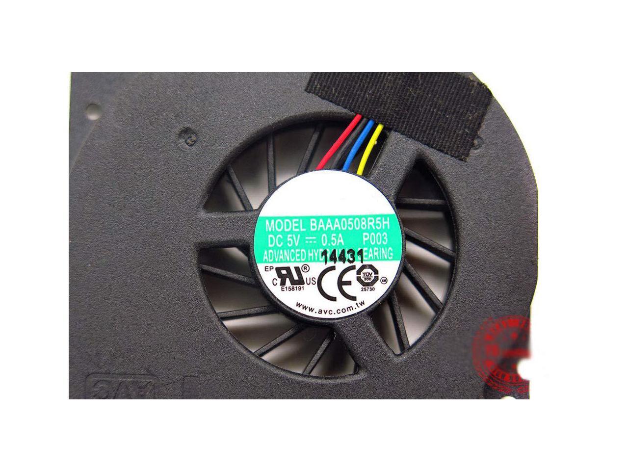 CPU Fan for AVC BAAA0508R5H P003 DC5V 0.5A 4 line Notebook Graphics System  Cooling Fan Cooler - Newegg.com