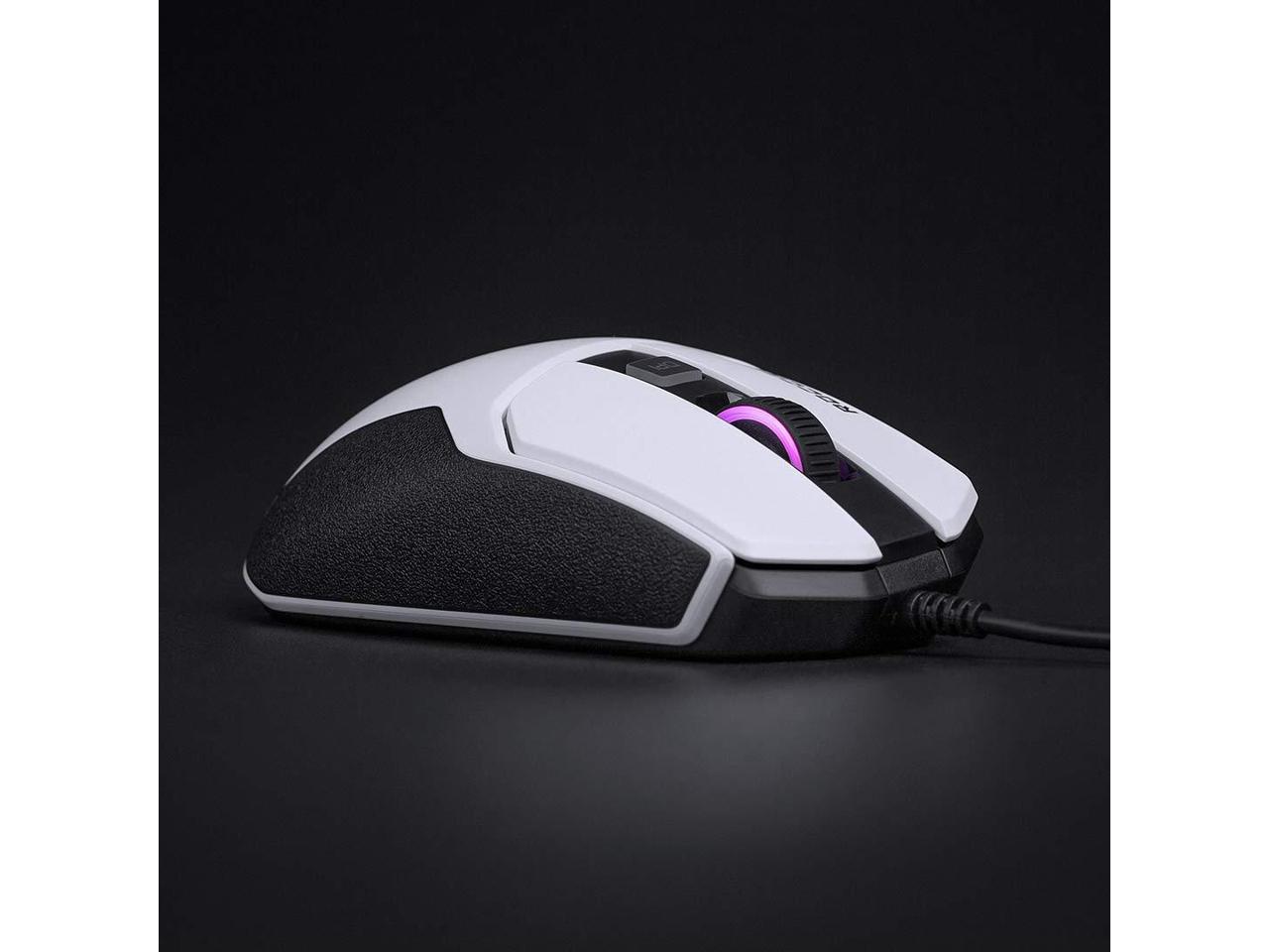 Kain 102 Aimo Rgb Pc Gaming Mouse White Newegg Com