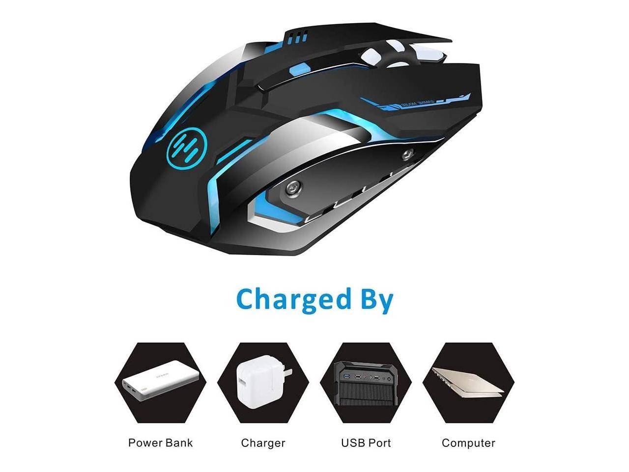 scettar wireless gaming mouse