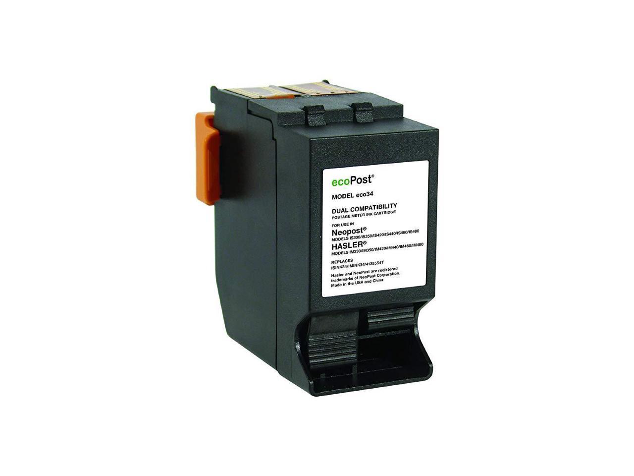 ecoPost ECO34 NeoPost Compatible Red Ink Cartridge Replacement for Hasler Pos... 