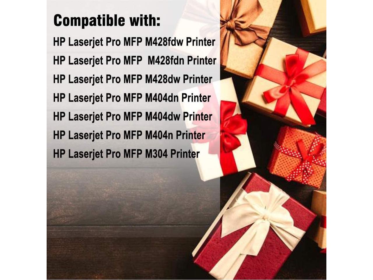 Black 2-Pack High Yield MFP M428fdw M428fdn M428dw 4Benefit Compatible Toner Replacement for CF258X,58x to use in HP Laserjet Pro M404n M404dn M404dw HP M304 Printer Without Chip Black 2-Pack High Yield MFP M428fdw M428fdn M428dw 4Benefit Compatible Toner Replacement for CF258X,58x to use in HP Laserjet Pro M404n M404dn M404dw HP M304 Printer Without Chip