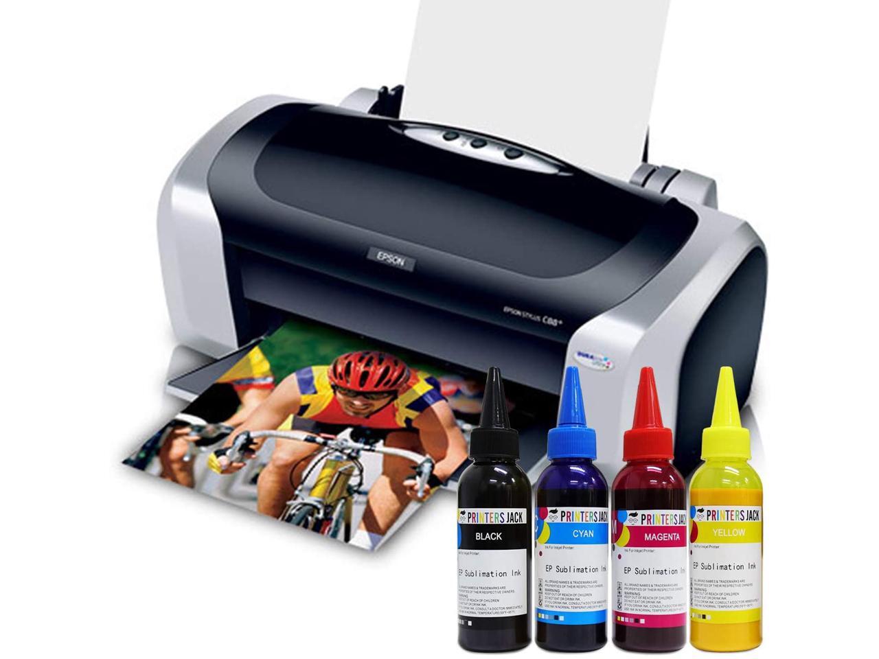 Printers Jack 400ML Sublimation Ink Refill for Epson C88 C88+ WF7710