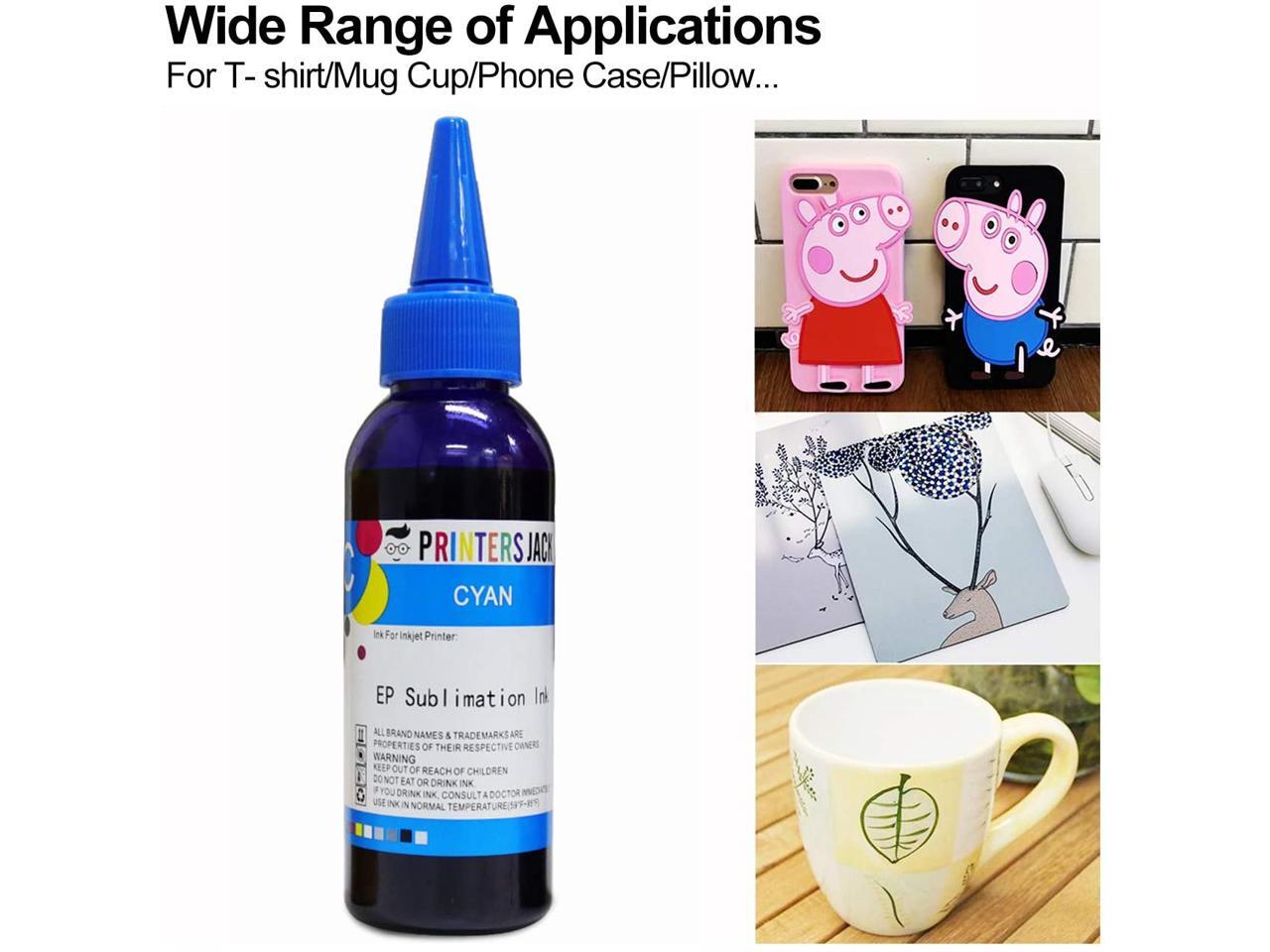 Printers Jack 400ML Sublimation Ink Refill for Epson C88 C88+ WF7710