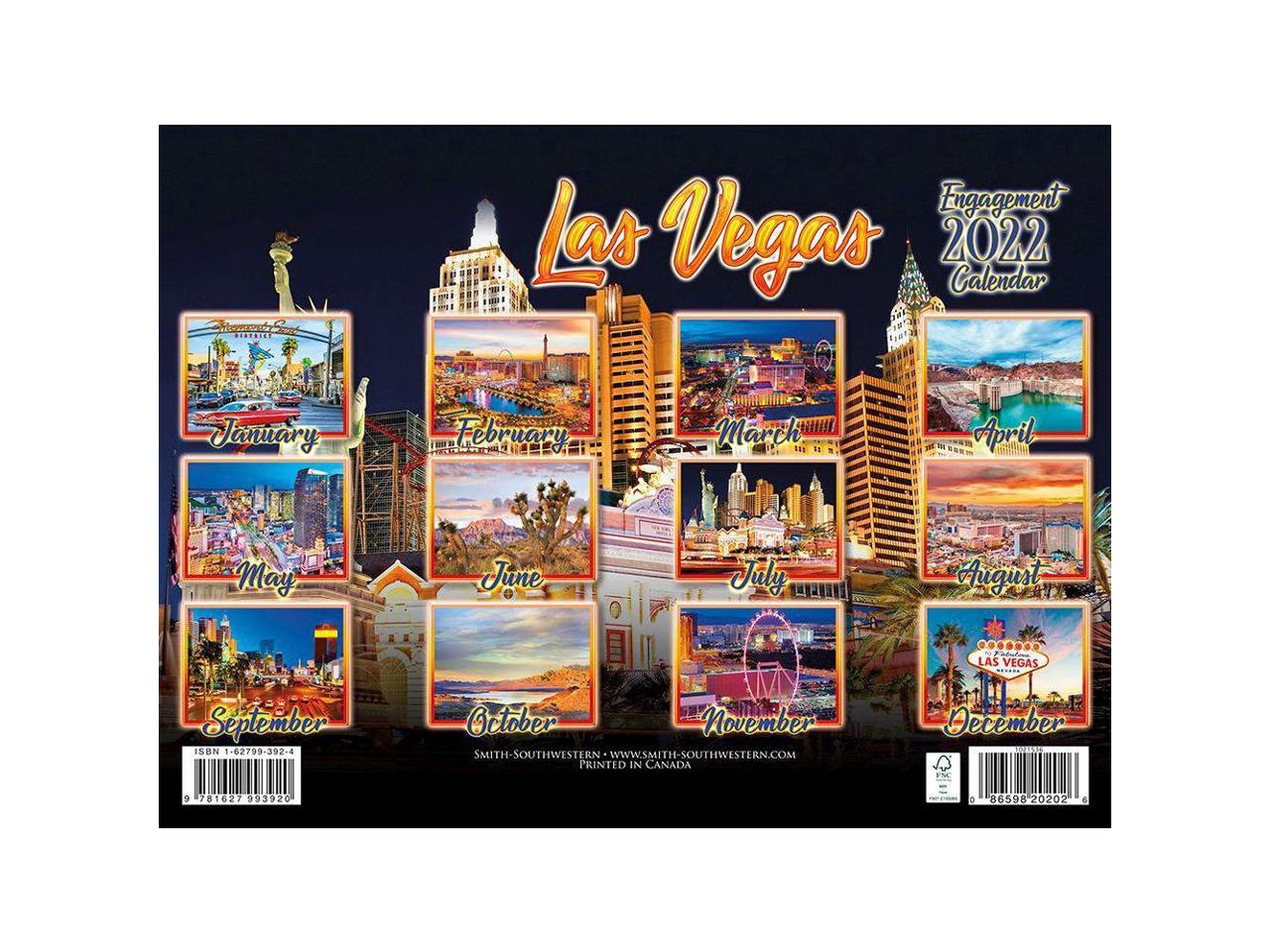 Las Vegas Calendar 2022 Smith-Southwestern, Las Vegas 2022 Wall Calendar - Newegg.com