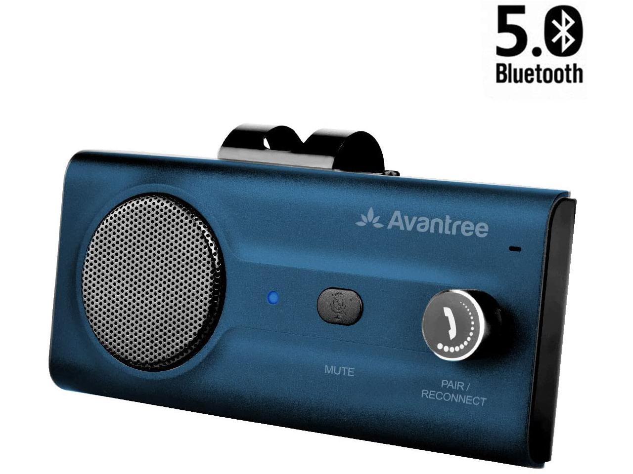 Avantree CK11 Bluetooth 5.0 Hands Free Cell Phone Car Kit, Loud