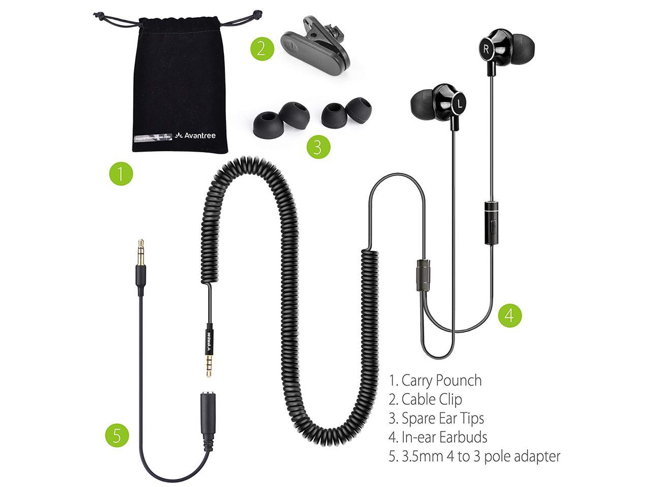 earbuds for tv with long cord