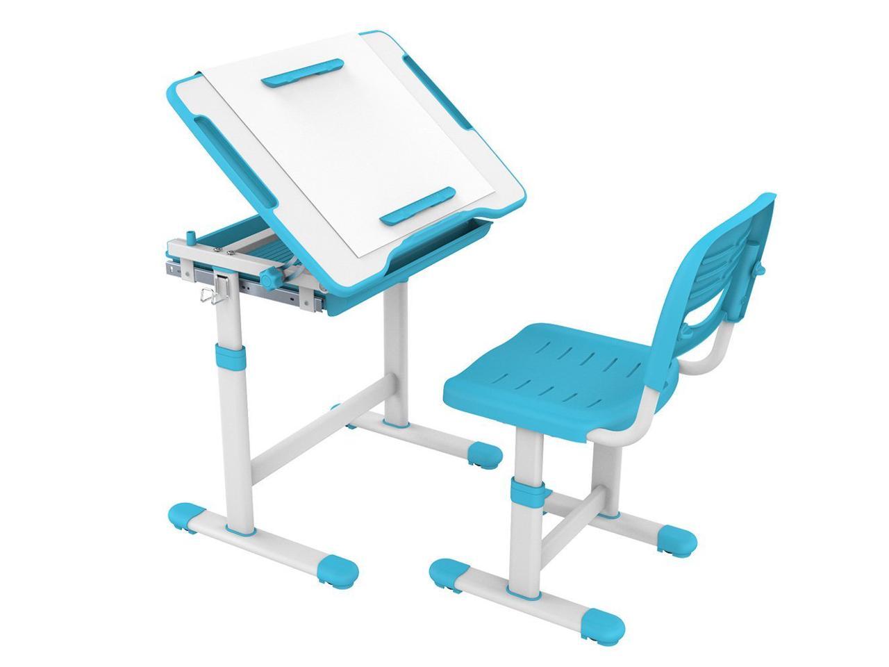 ProHT Height Adjustable Children's Desk & Chair Set, Kids Work Station ...