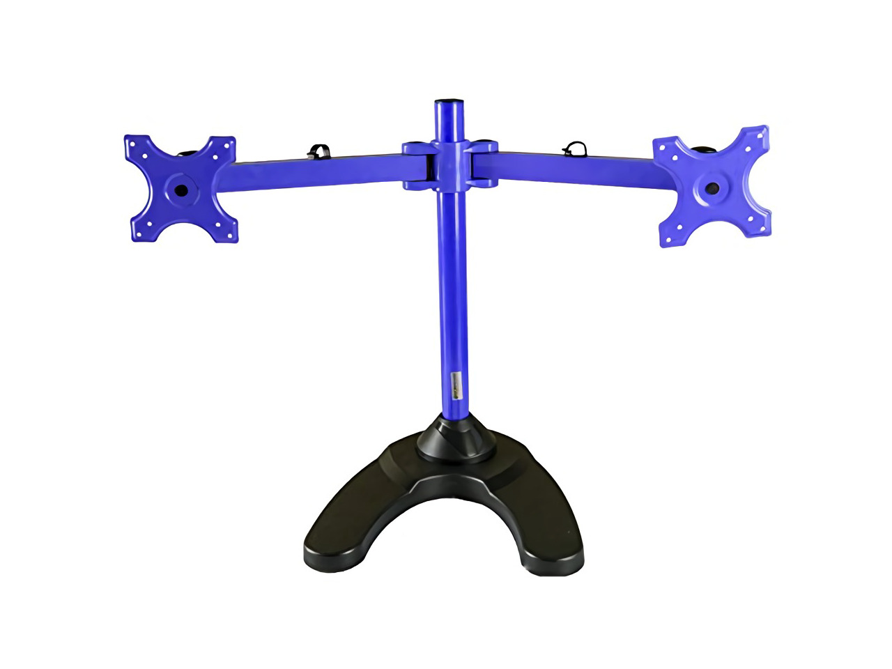 MonMount Dual LCD Freestanding Monitor Stand Up to 24-Inch, Blue (LCD ...