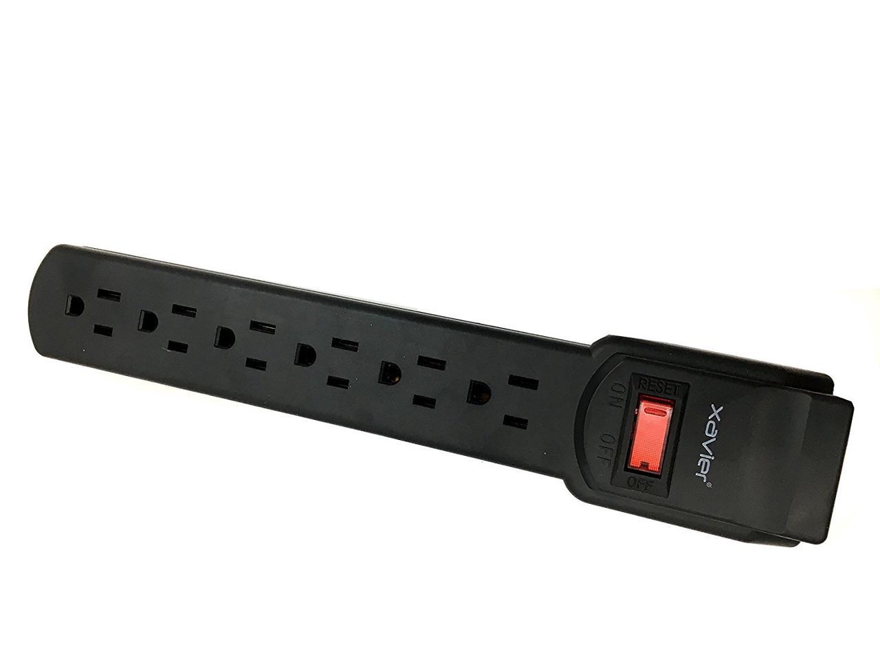 Surge Protector 6 Outlets 4 feet cord 150 Joules Clamping Voltage 330V