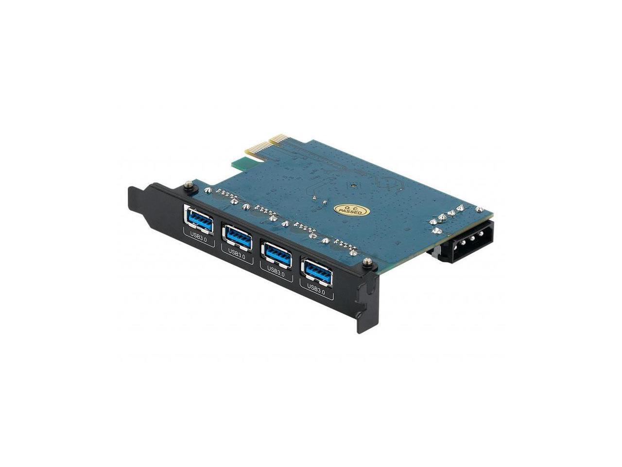 ORICO 4 Port USB3.0 PCIExpress Card 15Pin Power Connector Speed Up to