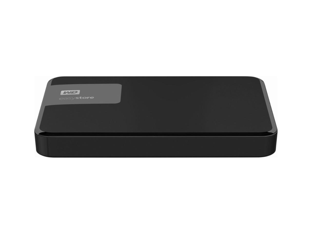 WD easystore 4TB External USB 3.0 Portable Hard Drive Black HDD