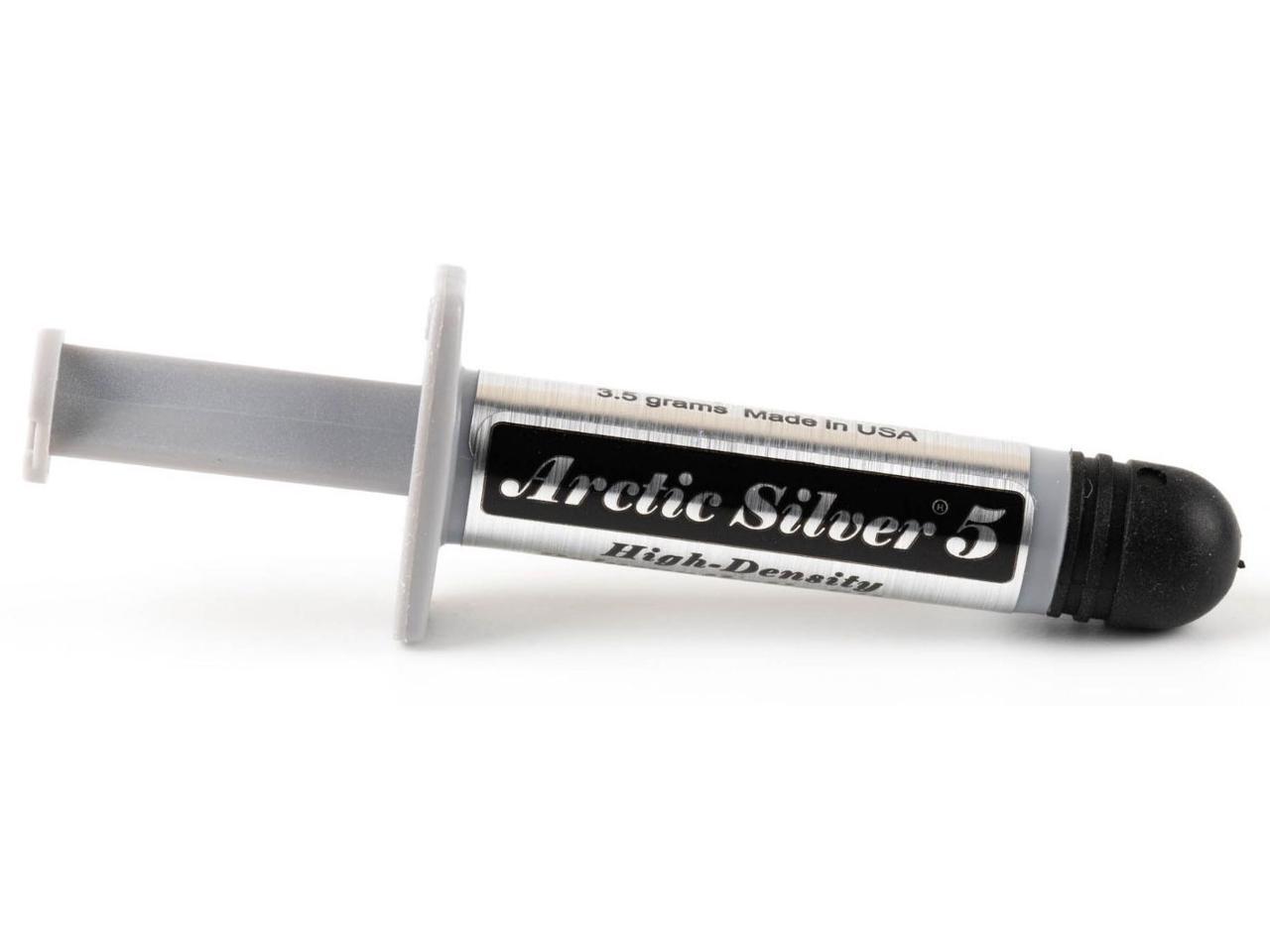 Arctic Silver 5 AS5-3.5G Premium Silver Thermal Paste Compound Grease 3 ...