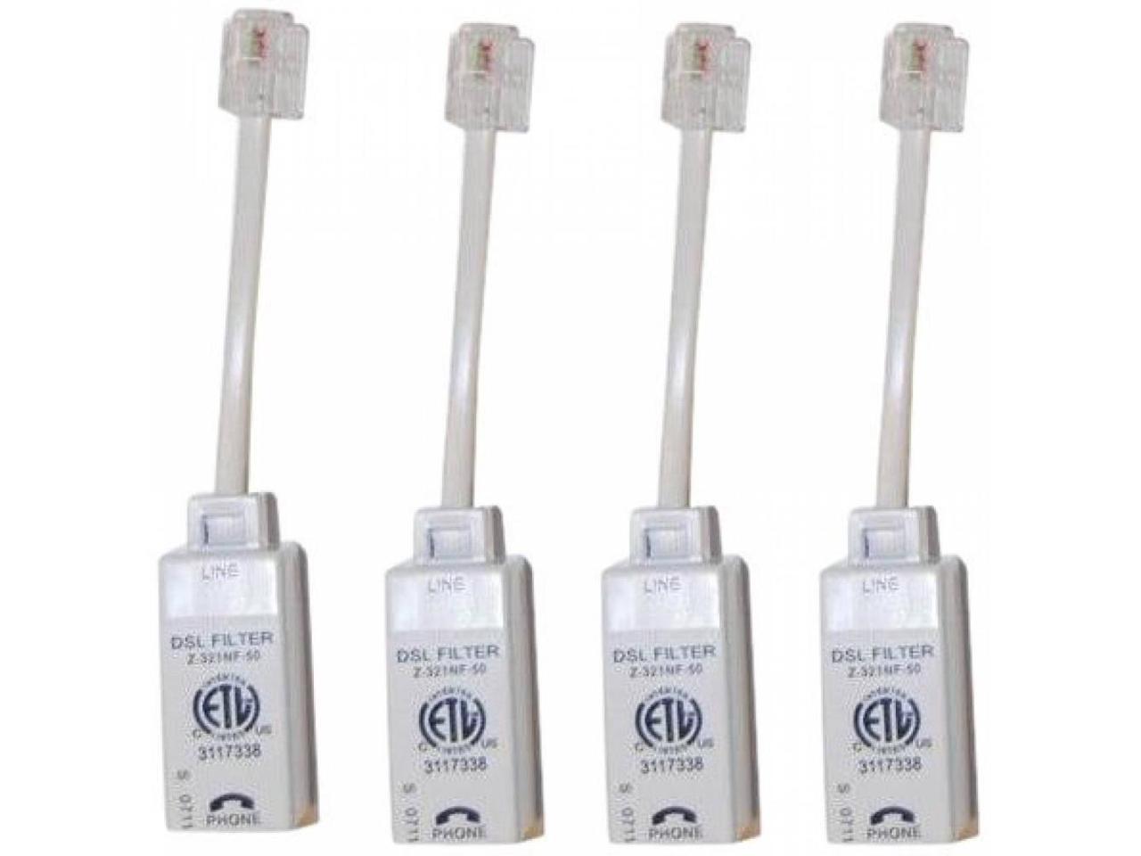4PK DSL FILTERS - Newegg.com