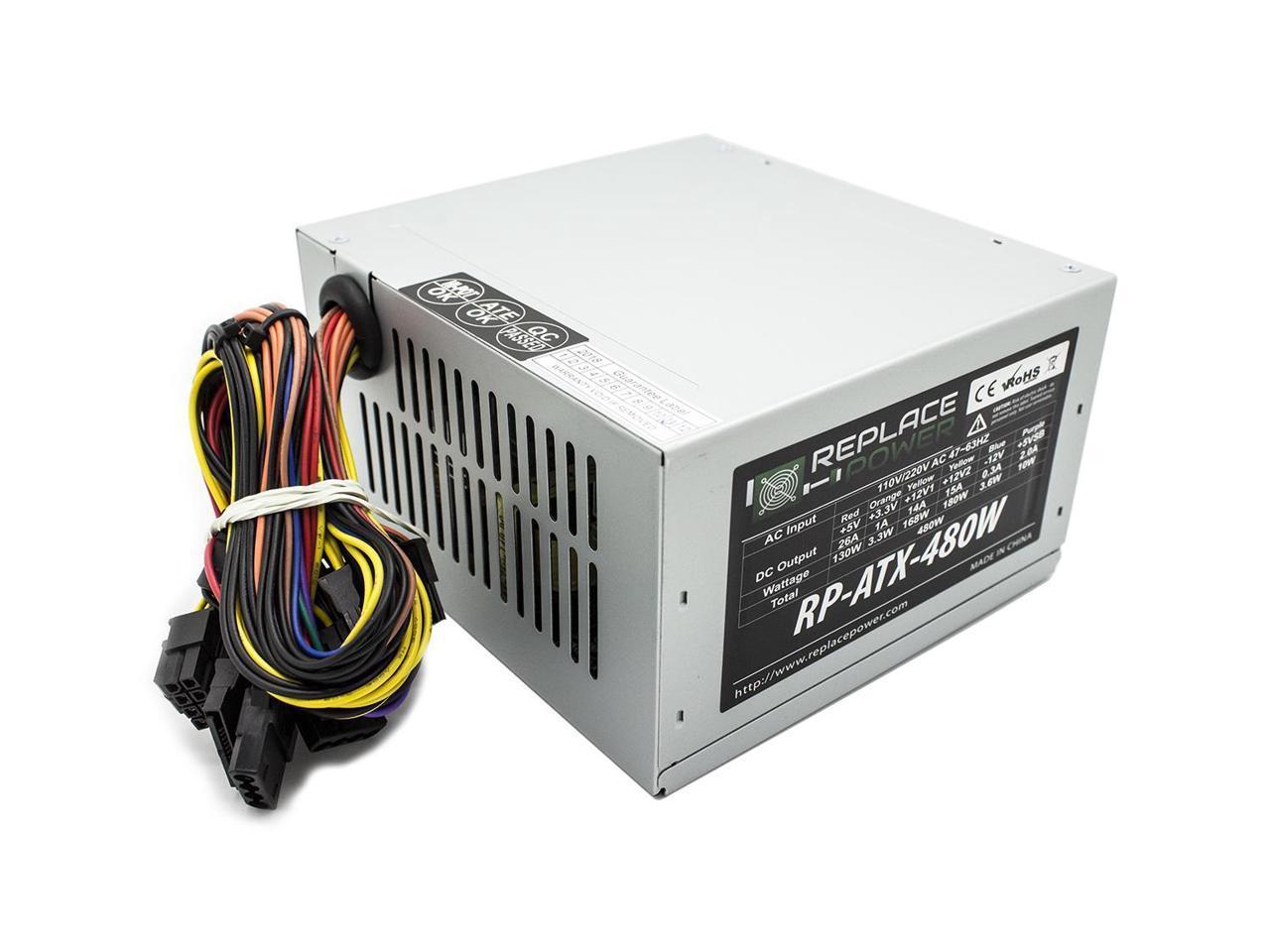 480 Watt Power Supply for HP Pavilion 585008-001 5188-2623 HP Bestec ...