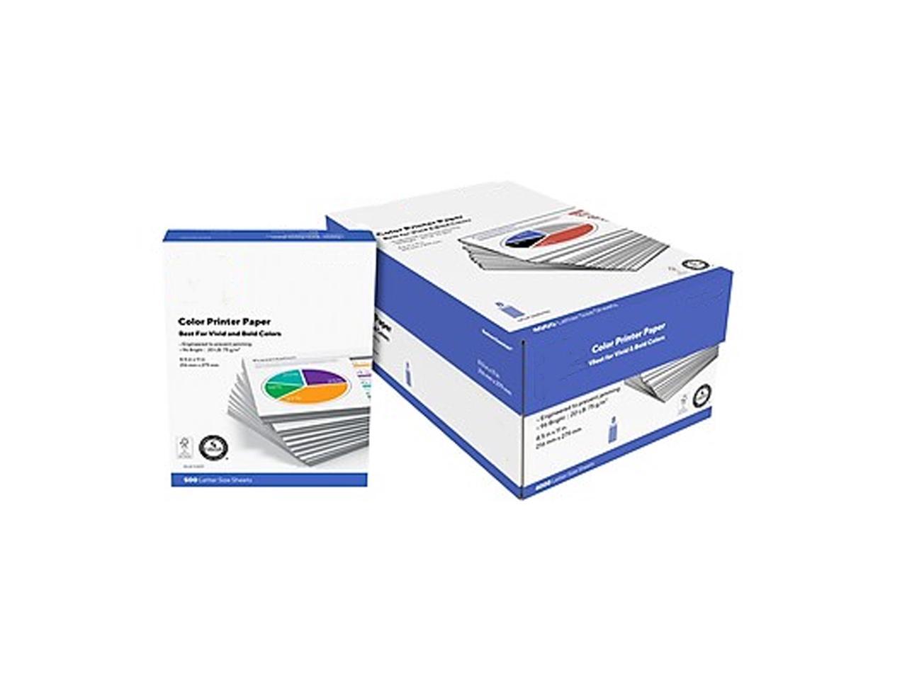 MyOfficeInnovations 8.5x11 Color Printer Paper, 20 lbs., 96 Brightness