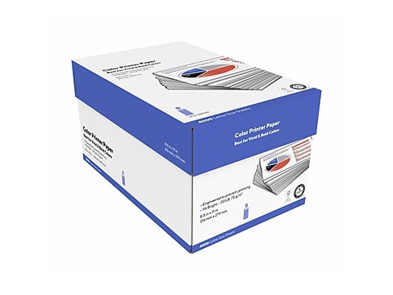 MyOfficeInnovations 8.5x11 Color Printer Paper, 20 lbs., 96 Brightness