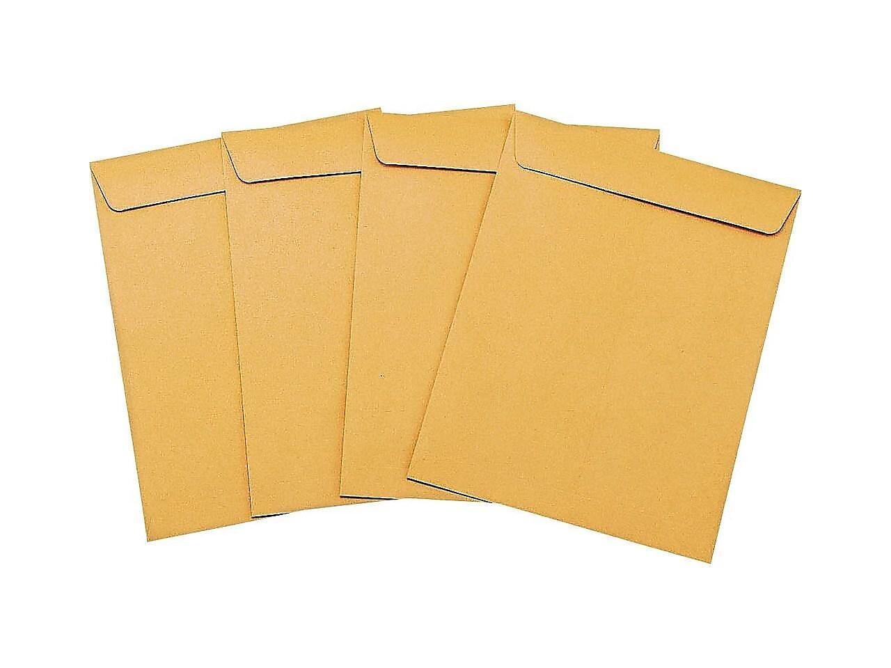 MyOfficeInnovations Catalog Envelopes 9" x 12" Brown Kraft 100/Box