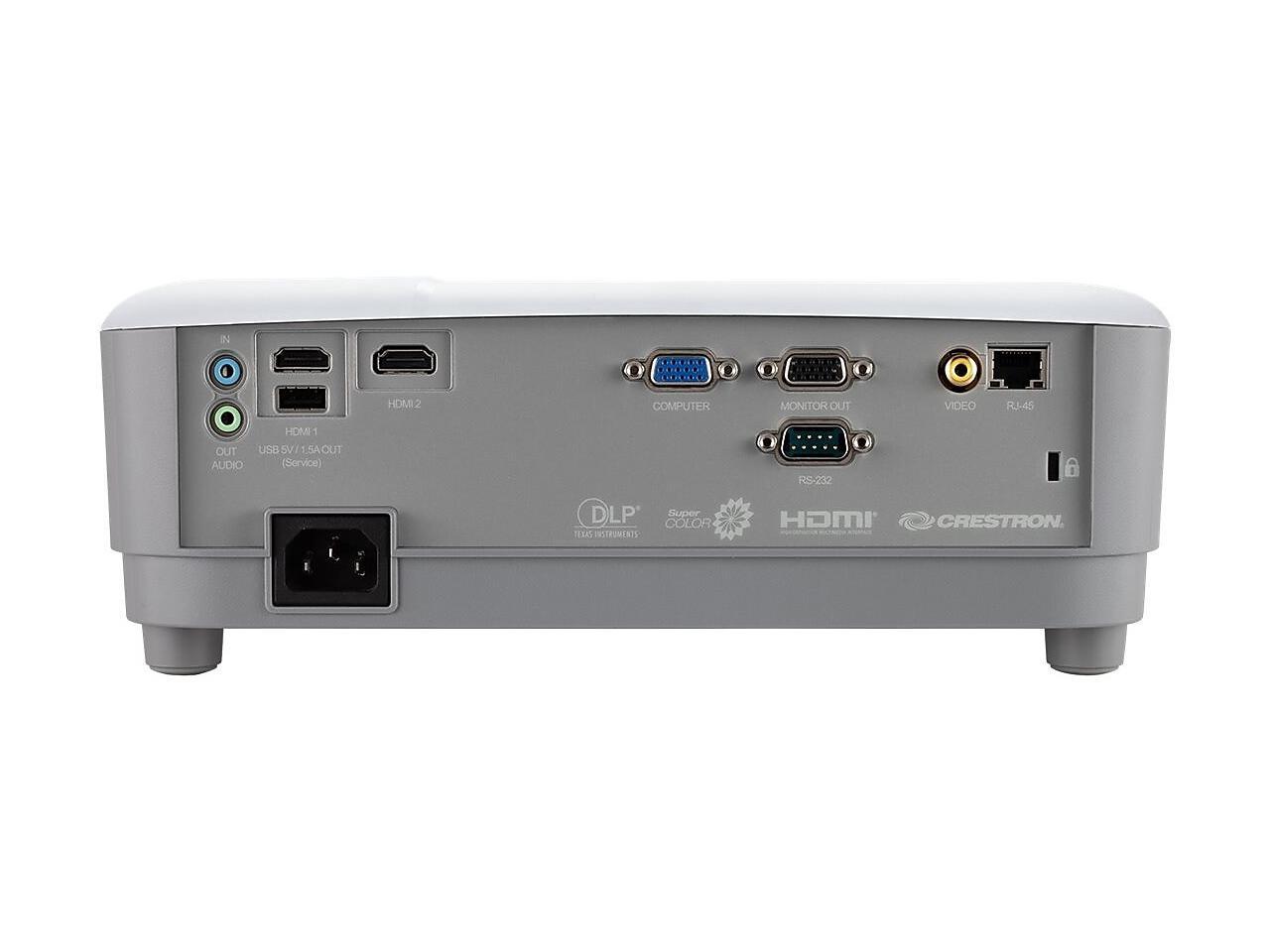 ViewSonic PG707X 4000 Lumens XGA Networkable DLP Projector with HDMI 1.3x Optical Zoom and Low