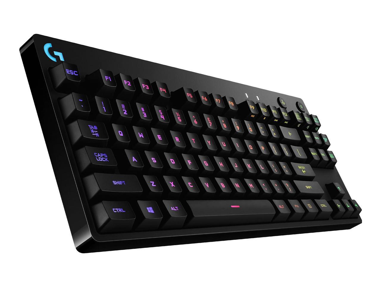 Logitech G PRO Mechanical Gaming Keyboard, Ultra Portable Tenkeyless