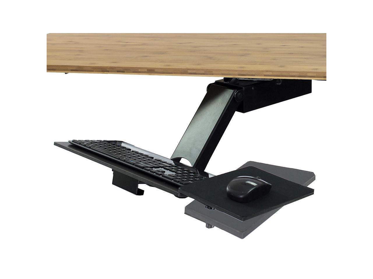 KT2 Ergonomic Sit Stand Under-Desk Computer Keyboard Tray for Standing ...