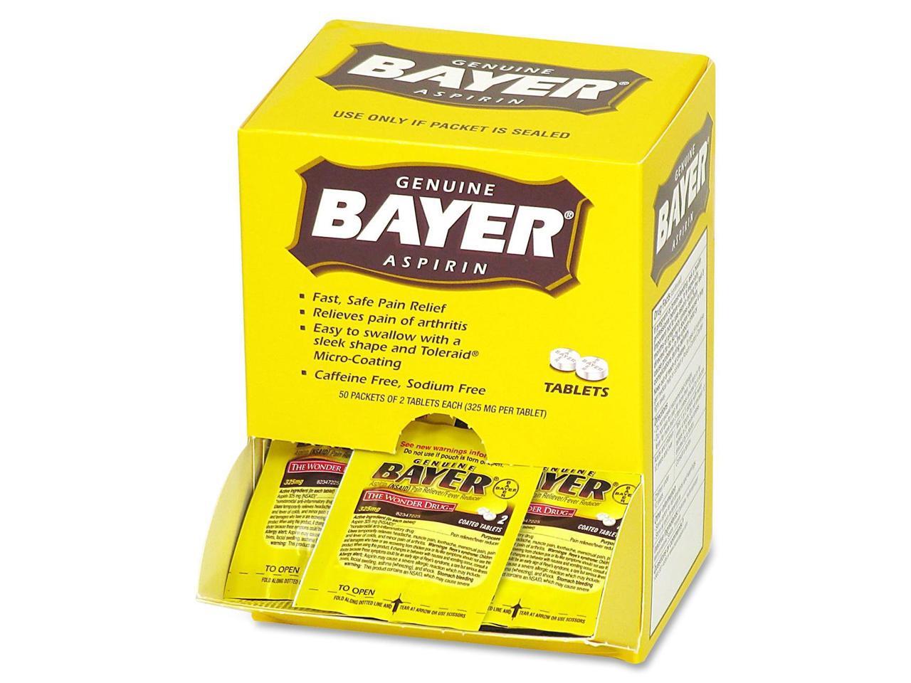 Bayer Bayer Pain Relief, Tablet, 325mg 325mg 12408