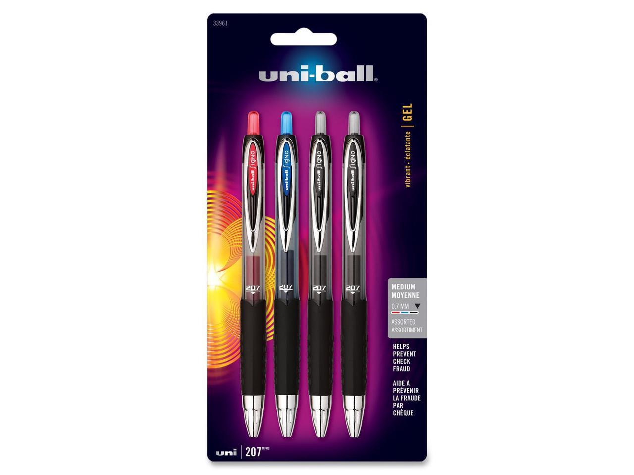 Sanford 33961PP Uni-Ball Signo 207 Gel Pen Medium Pen Point Type - 0.7 ...