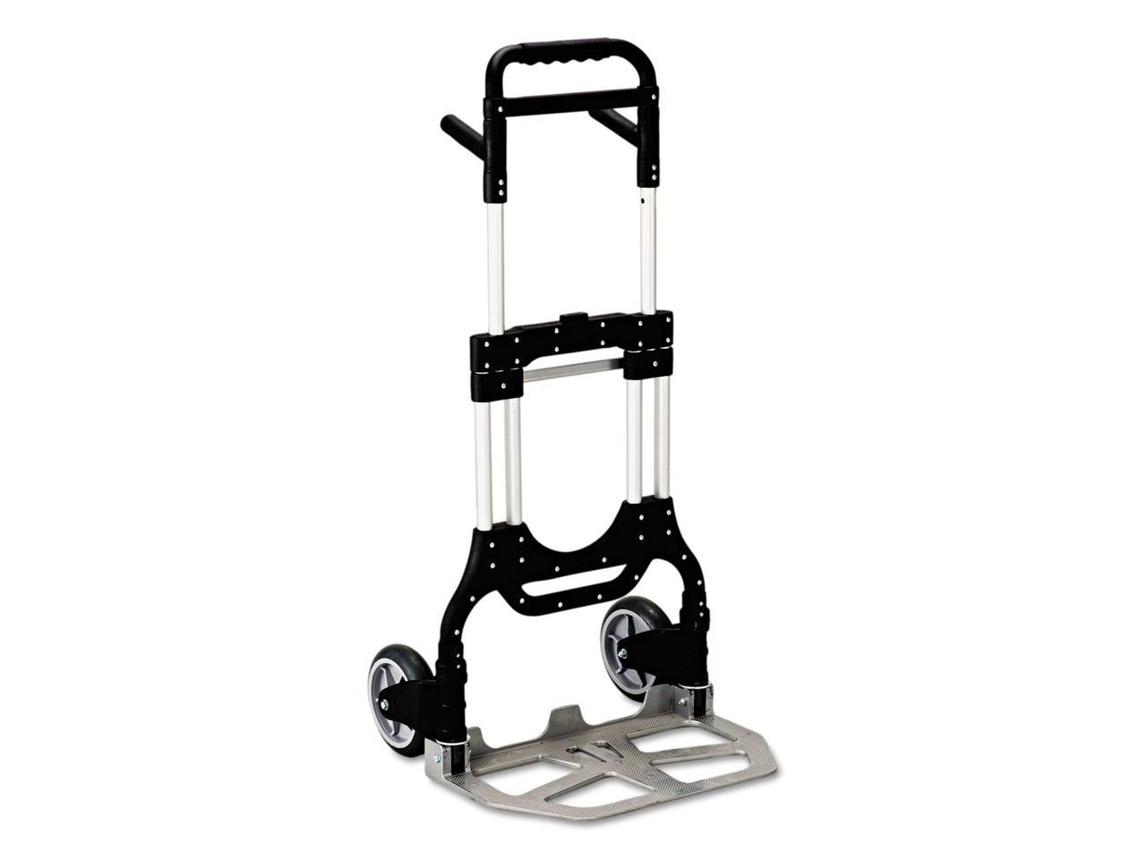 Safco Stow-Away Hand Truck Telescopic Handle - 500 lb Capacity - 8 ...