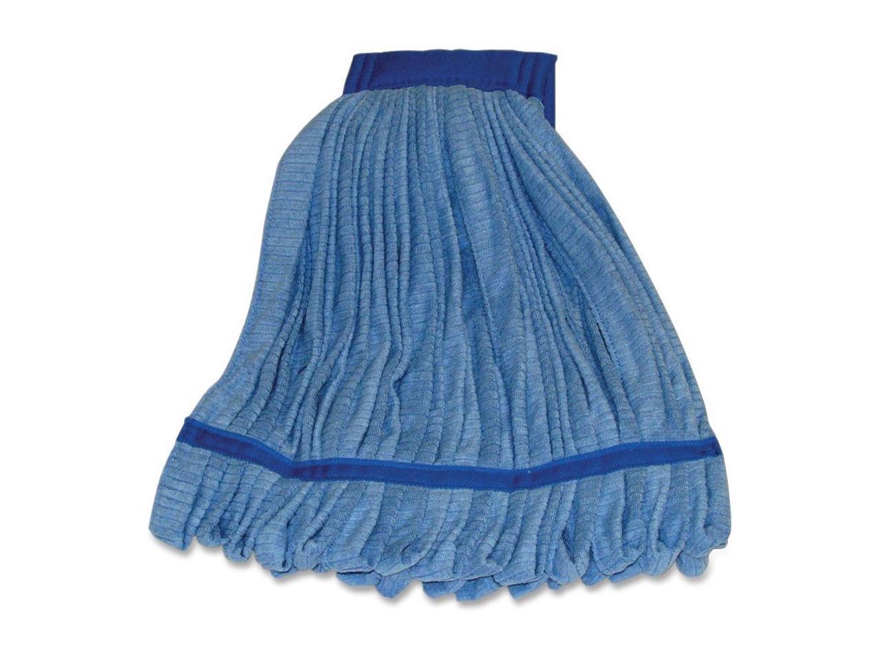 Genuine Joe Microfiber Wet Mophead Refill MicroFiber Blue Newegg.ca