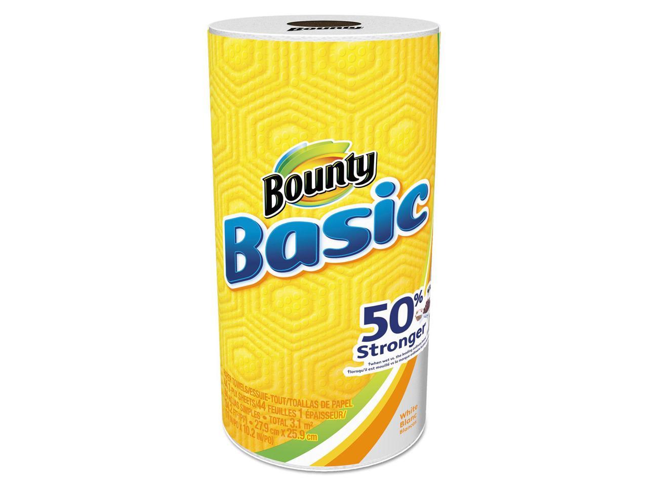 30 Rolls for sale online 44 Sheets Bounty 92976CT 1-Ply Basic Paper Towels 