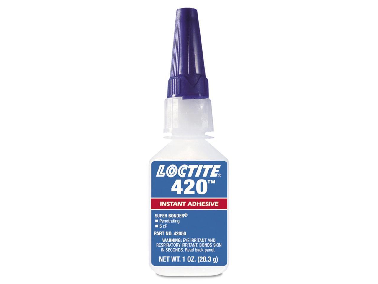 Loctite 420 Super Bonder Instant Adhesive, Cyanoacrylate, Wicking ...