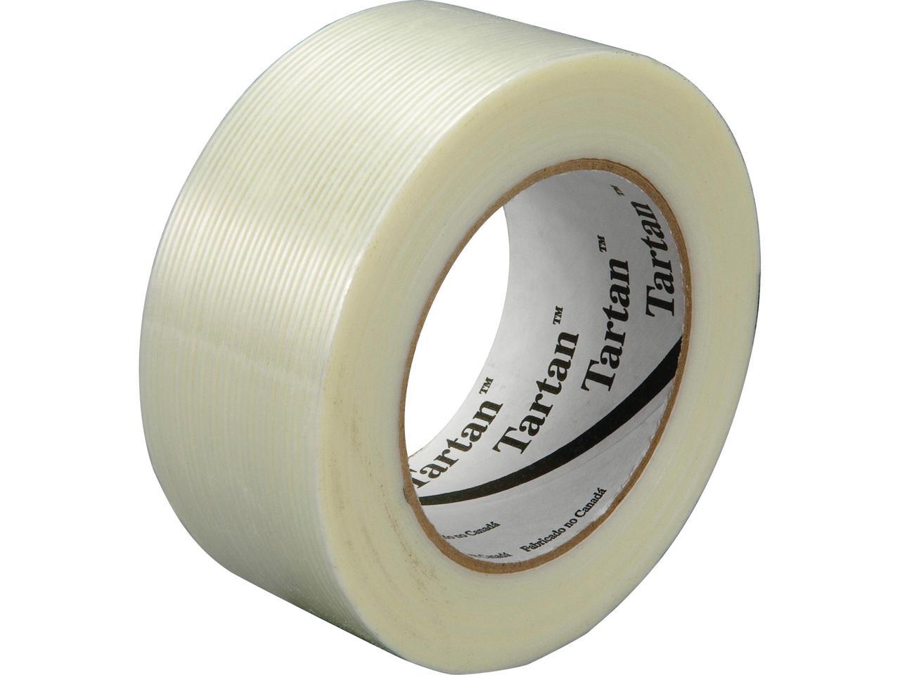 3M 8934 Filament Tape 1.89" Width x 60.15 yd Length 3" Core Synthetic Rubber 24 / Carton