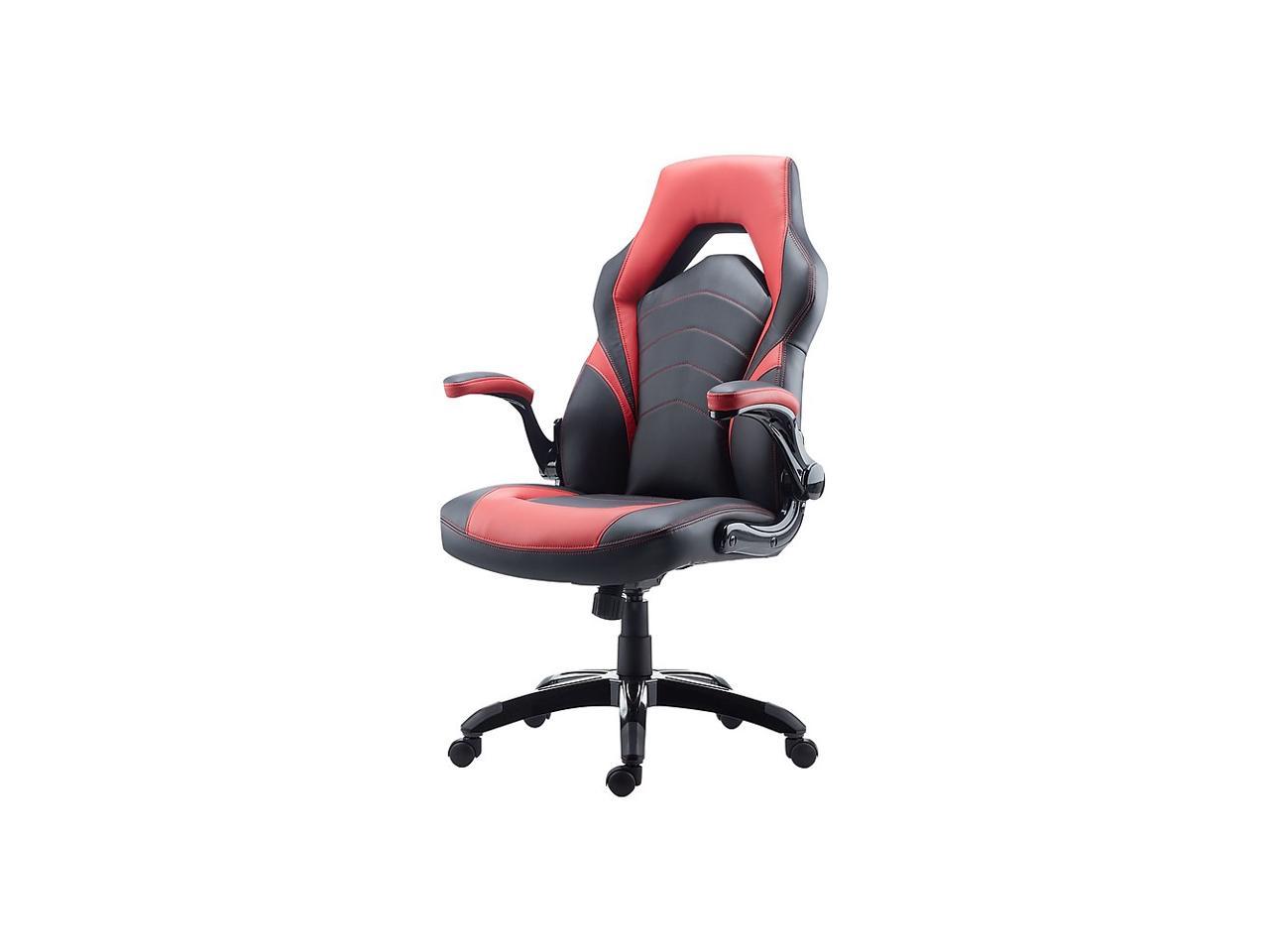 staples pink gaming chair