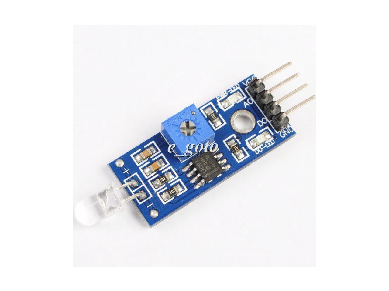 5PCS 4pin LM393 Light Sensor Module 3.3-5V Input Sensor for Arduino Raspberry pi 