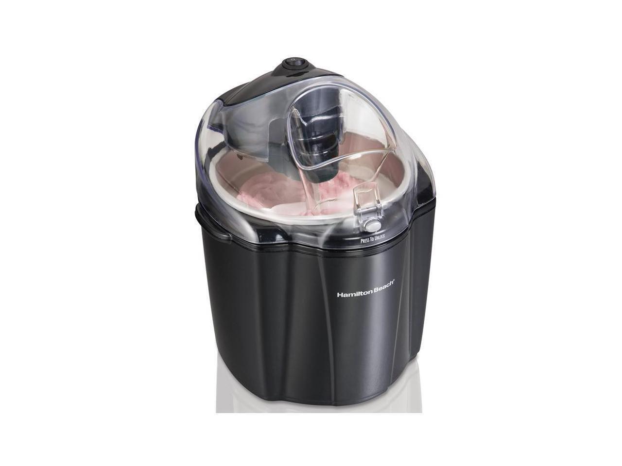 hamilton beach ice cream maker directions
