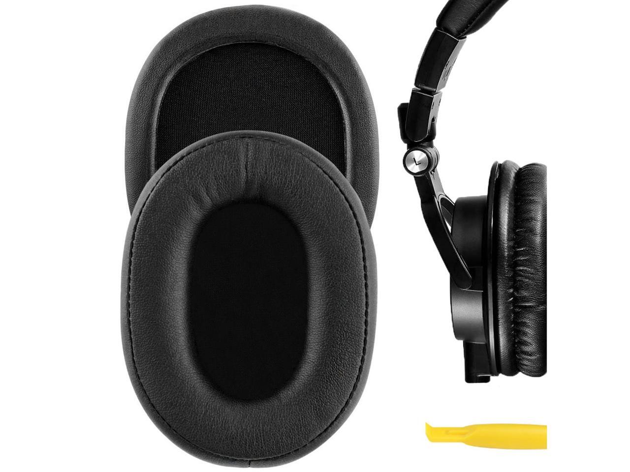 Geekria QuickFit Protein Leather Replacement Ear Pads for Audio