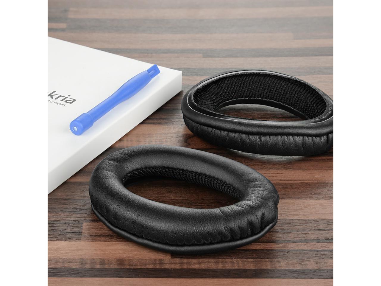 Geekria QuickFit Protein Leather Replacement Ear Pads for SONY MDRNC60