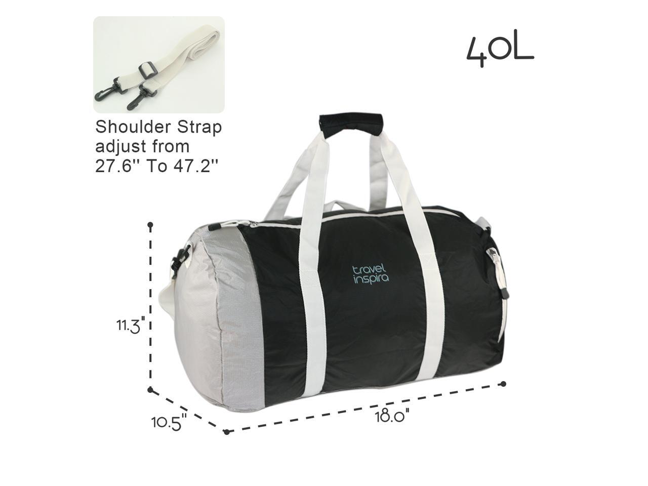 40L Foldable Travel Luggage Duffle Bag 