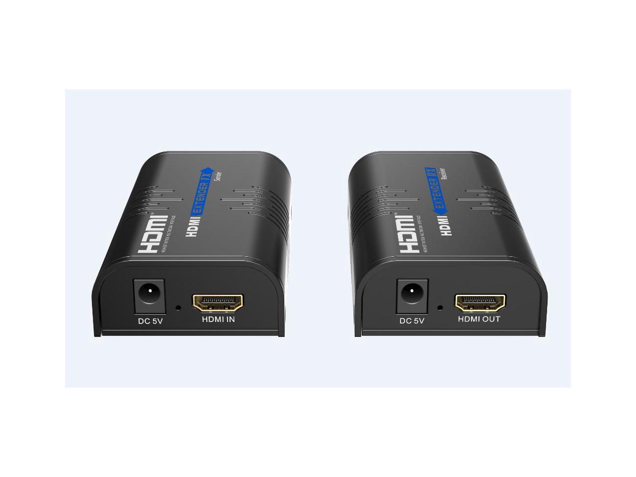 ---Support 1 Transmitter N receivers/Support 7x24 Hours of Continuous Work LKV373A V4.0 1080P 120m HDMI Network Extender Over CAT5/5E CAT6 