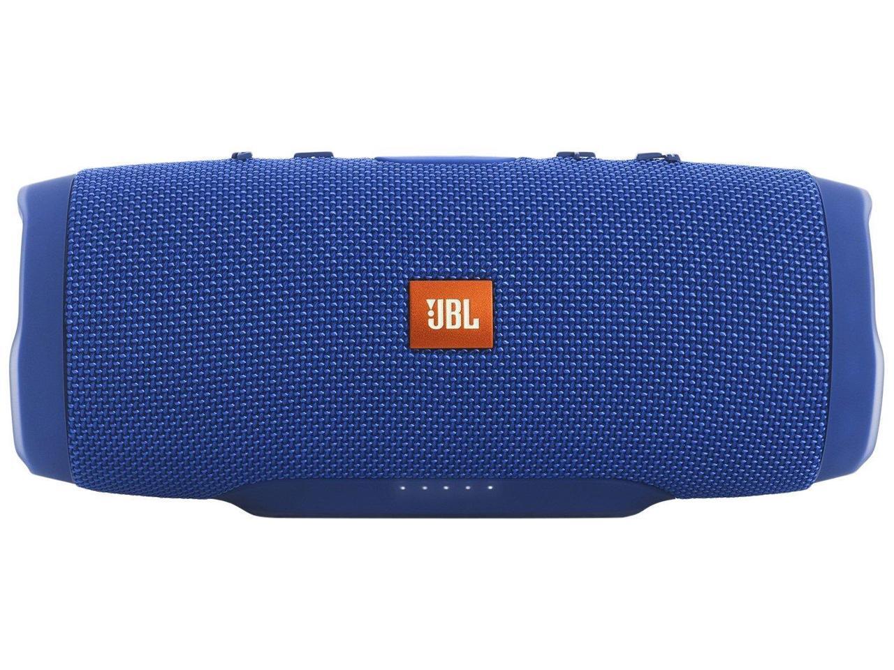JBL Charge 3 Waterproof Portable Bluetooth Speaker (Blue)