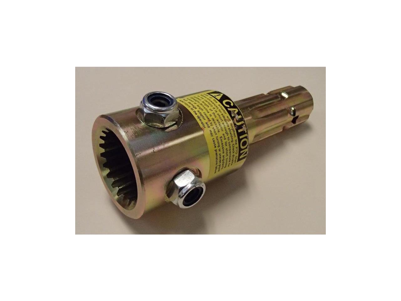 03-32-00090 PTO Adaptor for Universal 1 3//4/" 20 Spline to 1 3//8/" 6 Spline