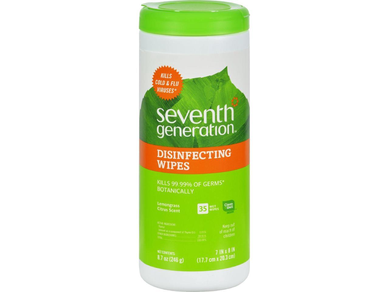 Seventh Generation Disinfecting MultiSurface Wipes