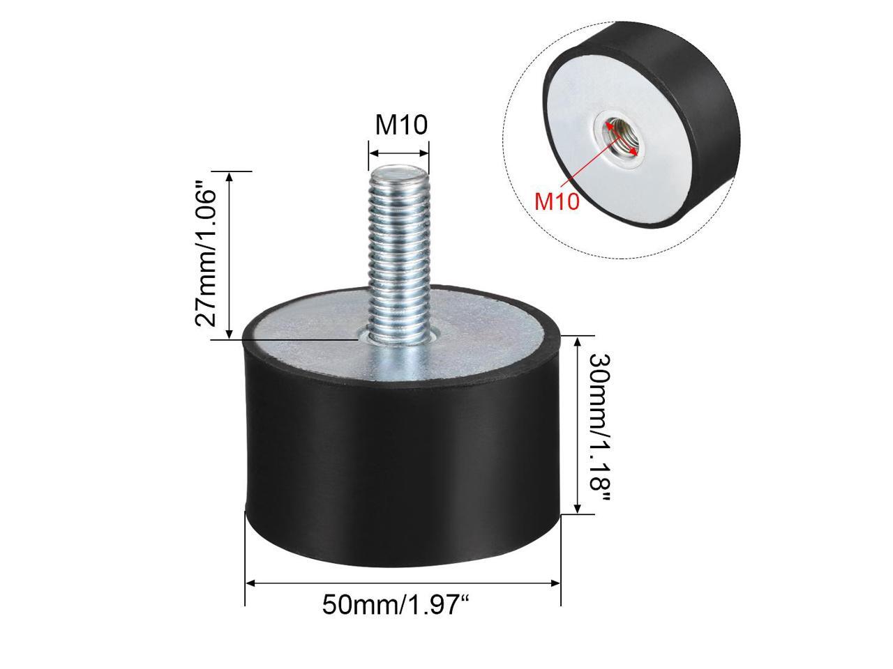 M10 Male Female Rubber Mounts Shock Absorber Anti Vibration Isolators